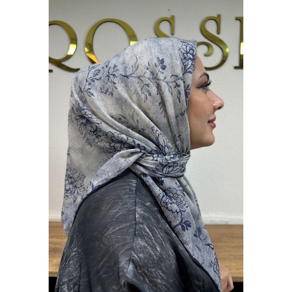 Desenli Soft Eşarp 05L